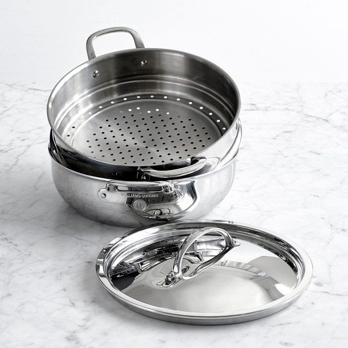 Signature Thermo-Clad Steam & Braise Dutch Oven-Williams Sonoma|46070