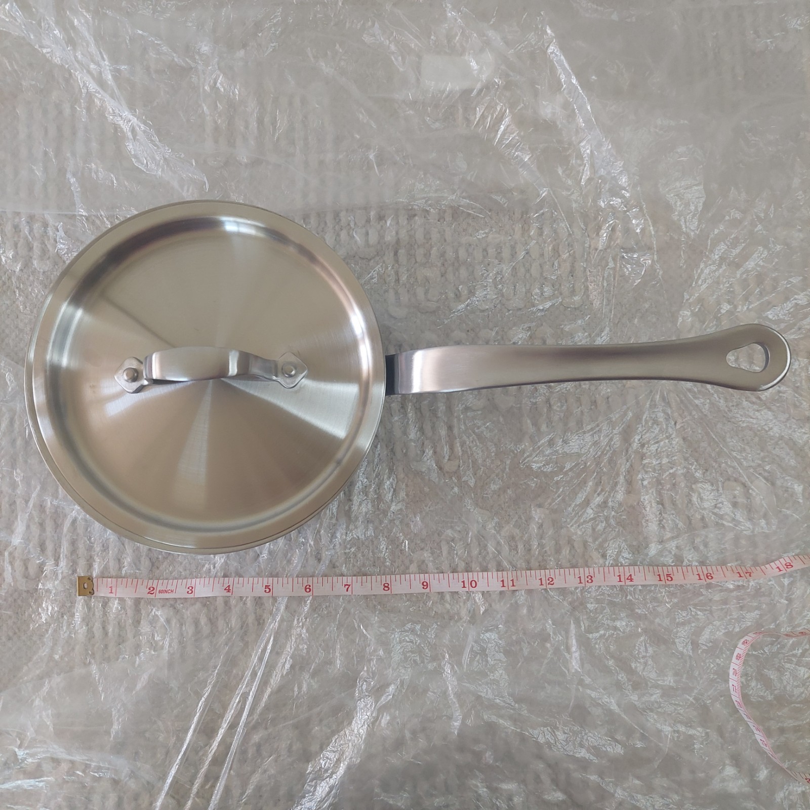 NWOT! Quince 2qt- 5ply Stainless Steel Non-Toxic Saucepan Pot With Lid! (G19)