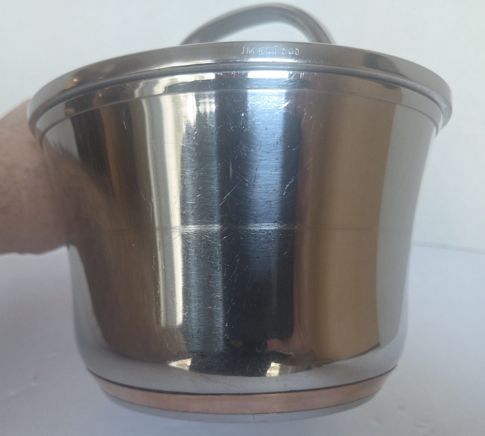 Kitchenaid 1.75 Qt 1.7 L 5-Ply Full Cap Copper Base Induction Compatible w/Lid