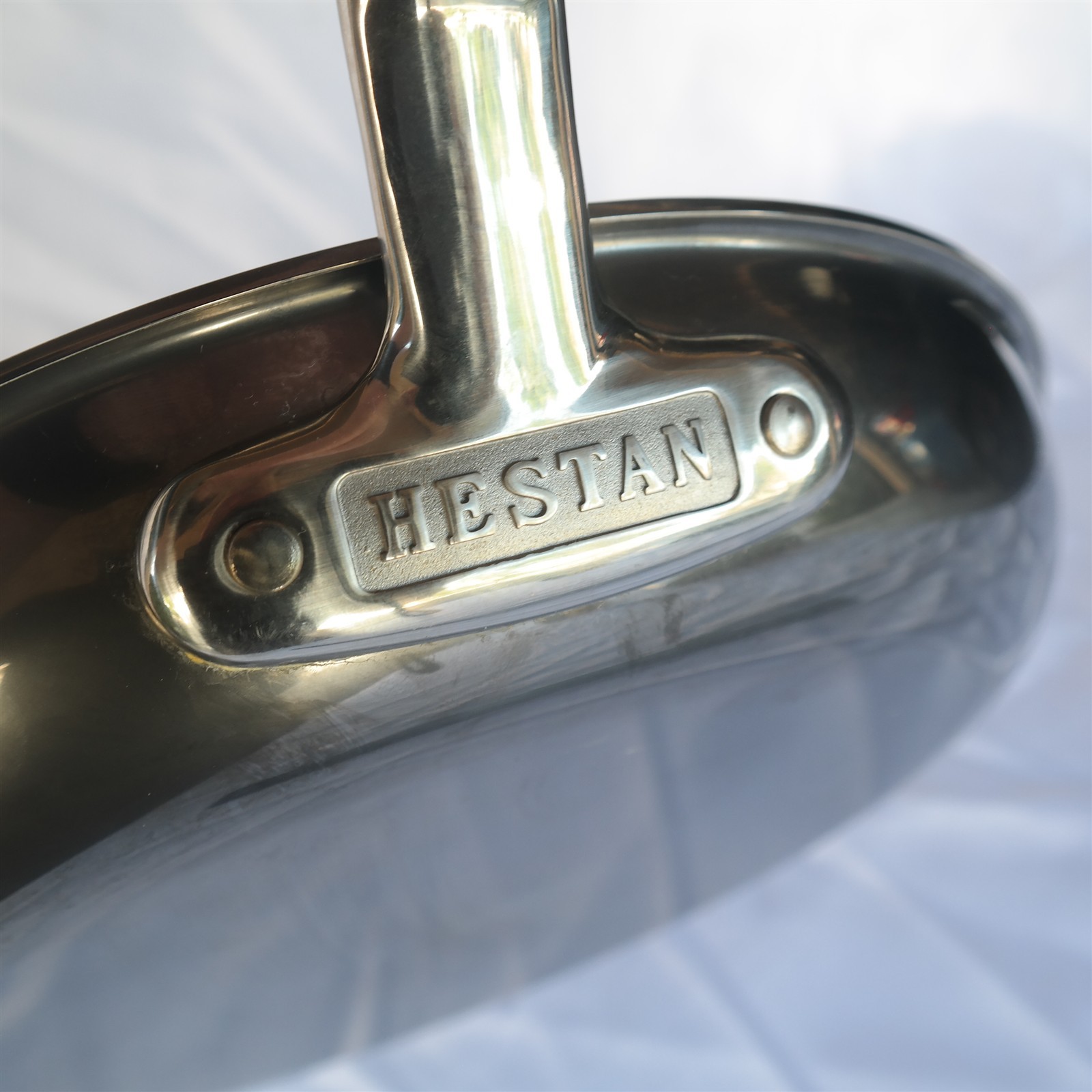Hestan NanoBond Fry pan Stainless Multiply Titanium Gloss 10 3/4″ Italy made