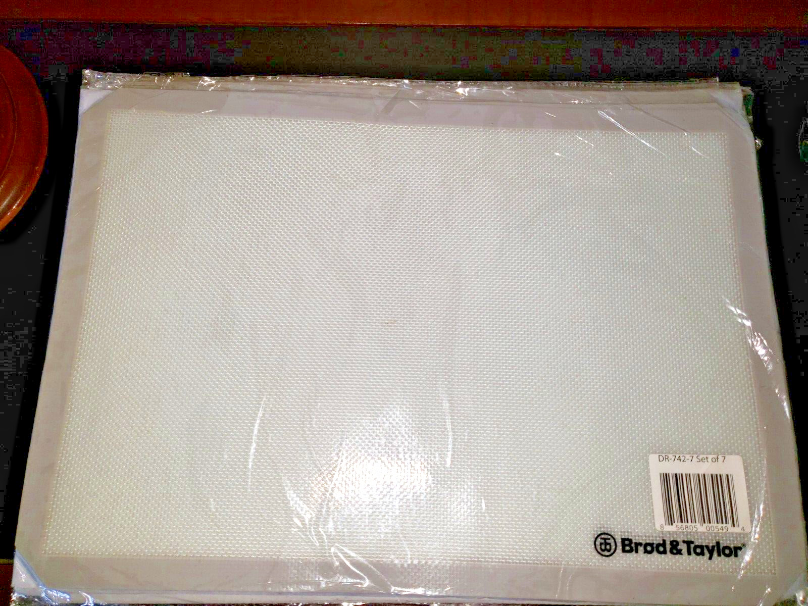 New Brod & Taylor Non Stick silicone baking mat Lot of 7 sheets 16.5″ X 11.4″