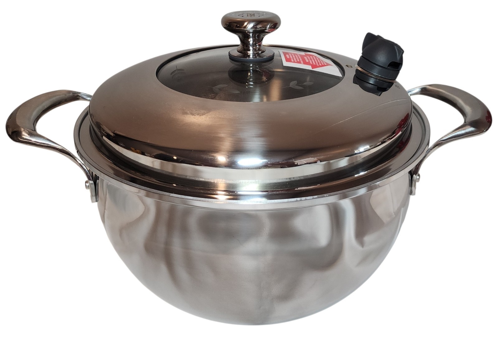 Princess House 8 QT Vida Sana 5 Ply Stainless Steel Pot Deep Casserole New
