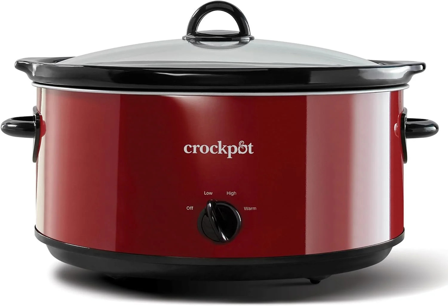 Crock-Pot 8-Quart Manual Slow Cooker, XL Family Size Serves 10+ People, Removabl
