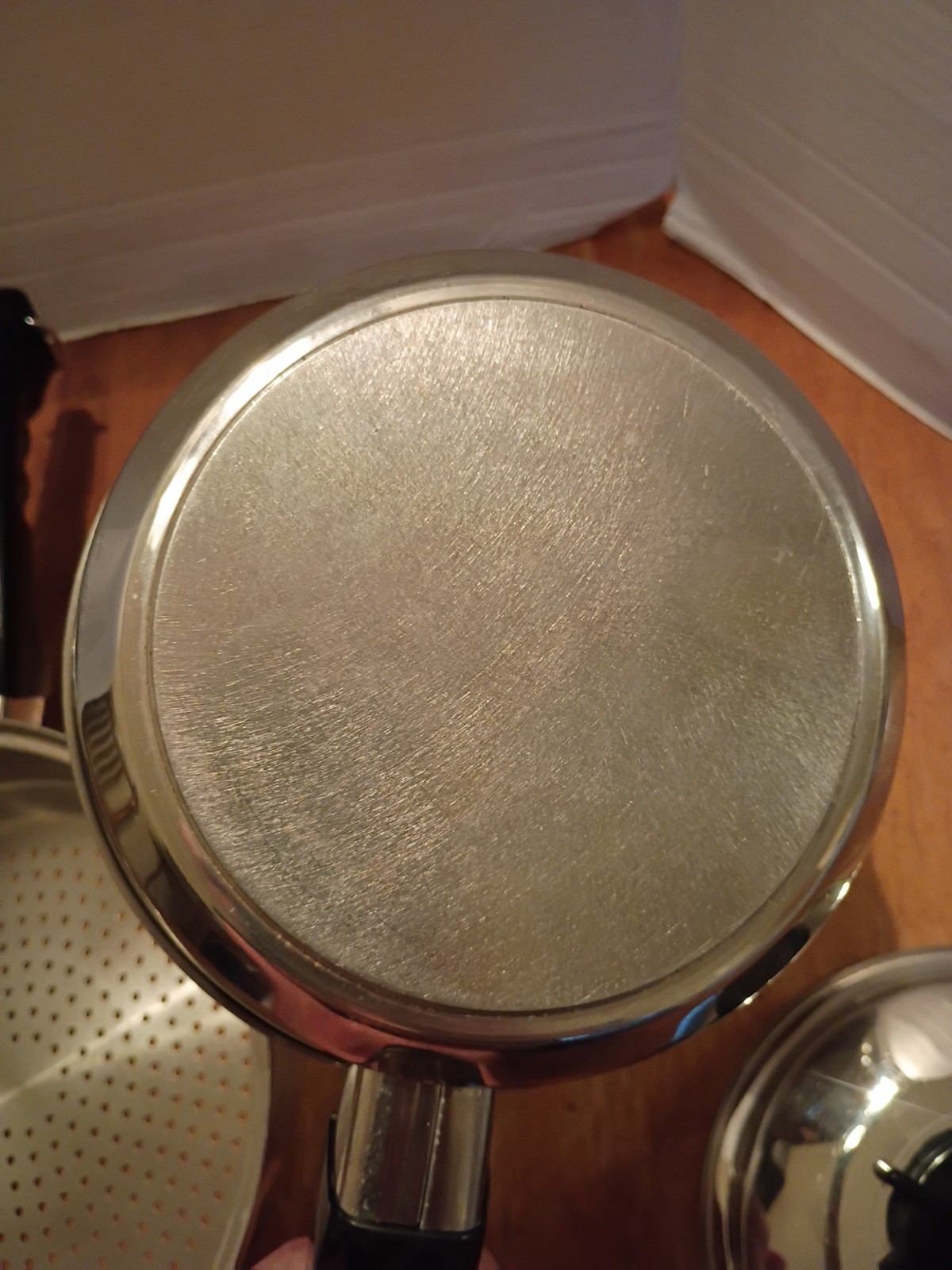 Lustre Craft Cookware 5 PC Set 1 & 2 Qt Pans Saucepans Steamer Lid 5PLY READ
