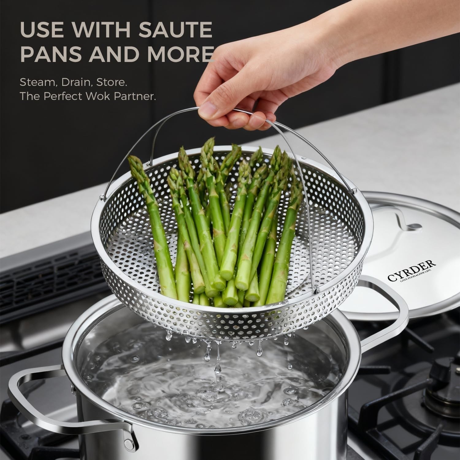 14-Piece Nonstick Hybrid Hex Cookware Set – Induction & Oven Safe, PFOA Free
