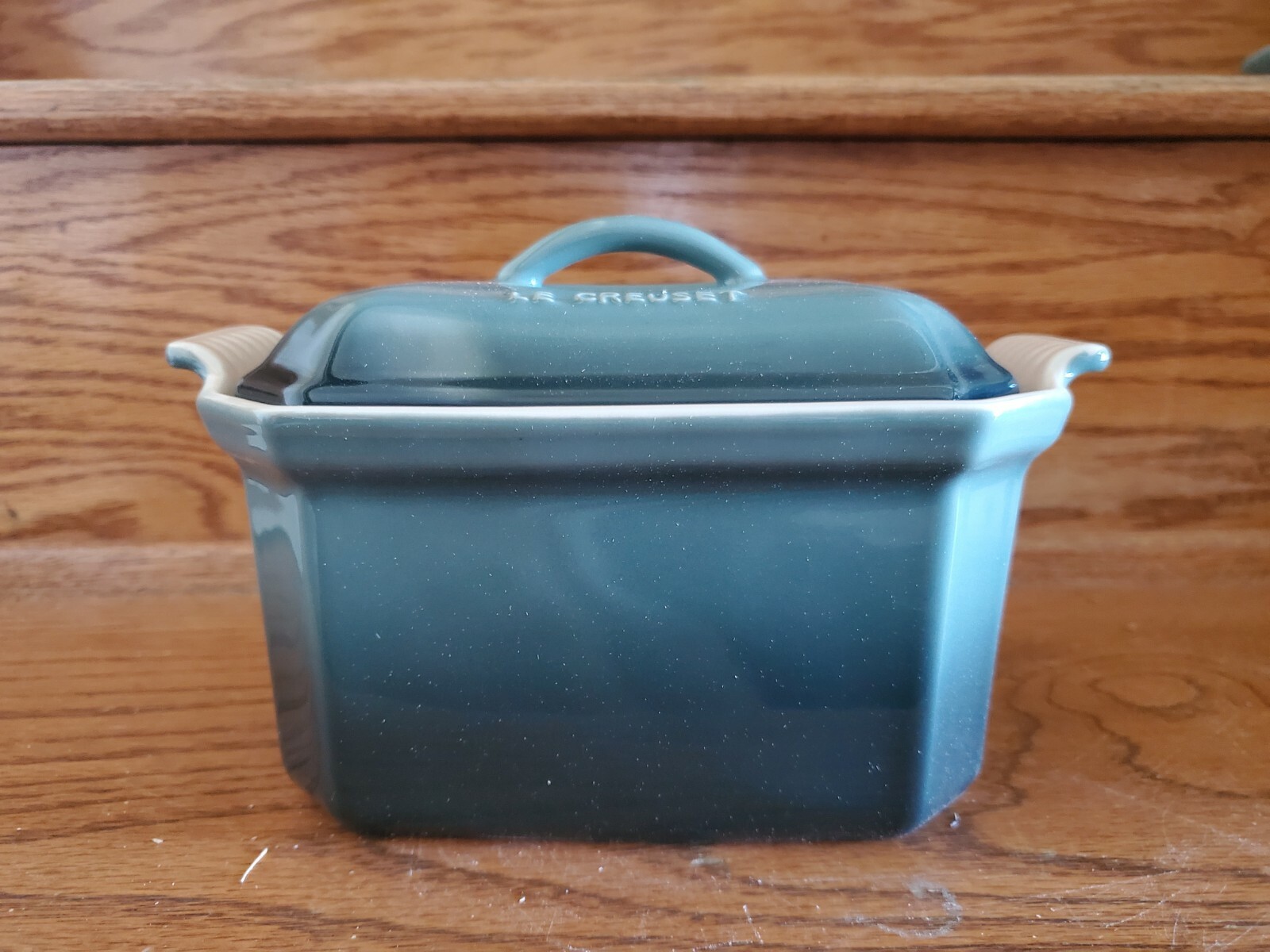 Le Creuset Heritage Ocean .8L Pate Terrine with Press