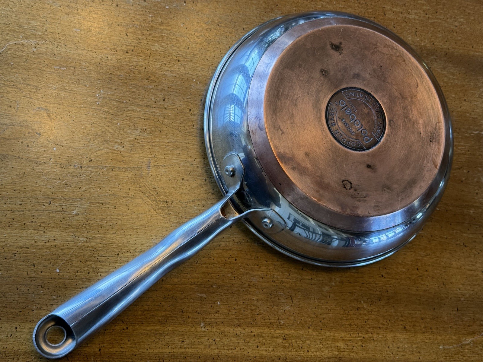 Potobelo 8”, 20 CM Copper Base Stainless Steel Sauté Pan