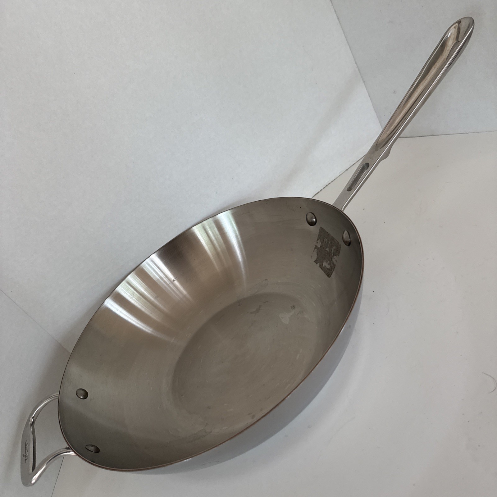 All-Clad SS Copper Core 5-ply Bonded Dishwasher Safe Chef Pan/cookware 12 in