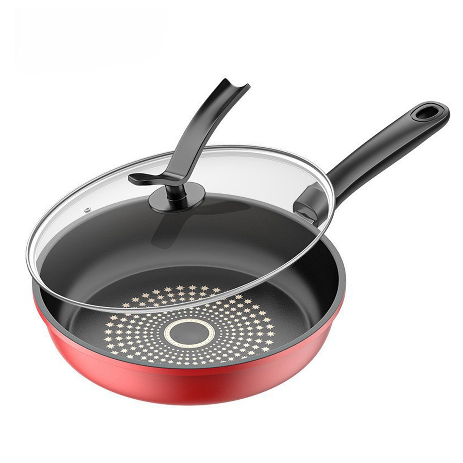 Nonstick Frying Pan Omelette Pan Cast Iron Nonstick with Induction Base Kitchen