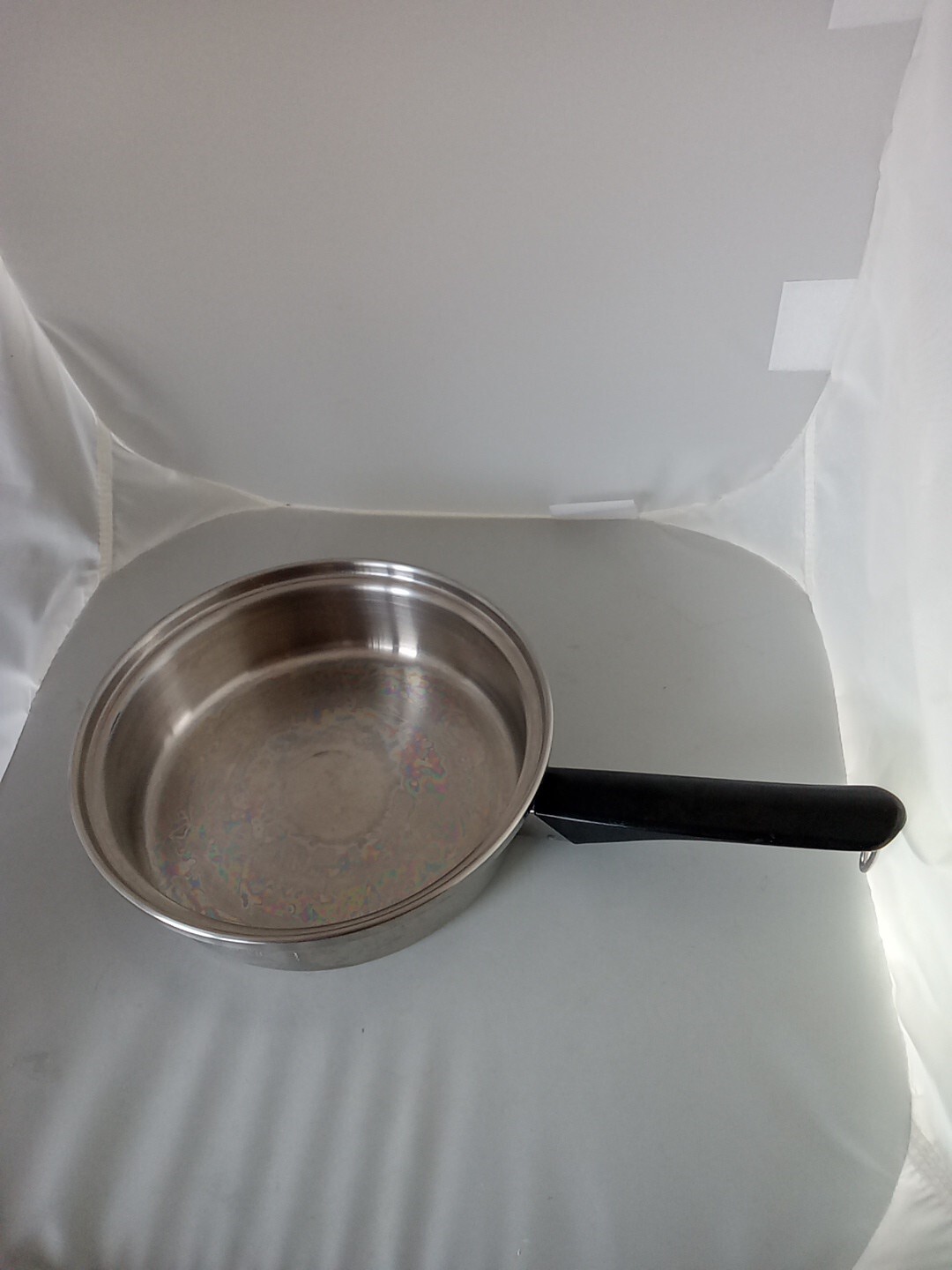 1 1/2 Qt Amway Queen Saucepan Multi ply 18/8 Stainless Steel Made in USA Exc
