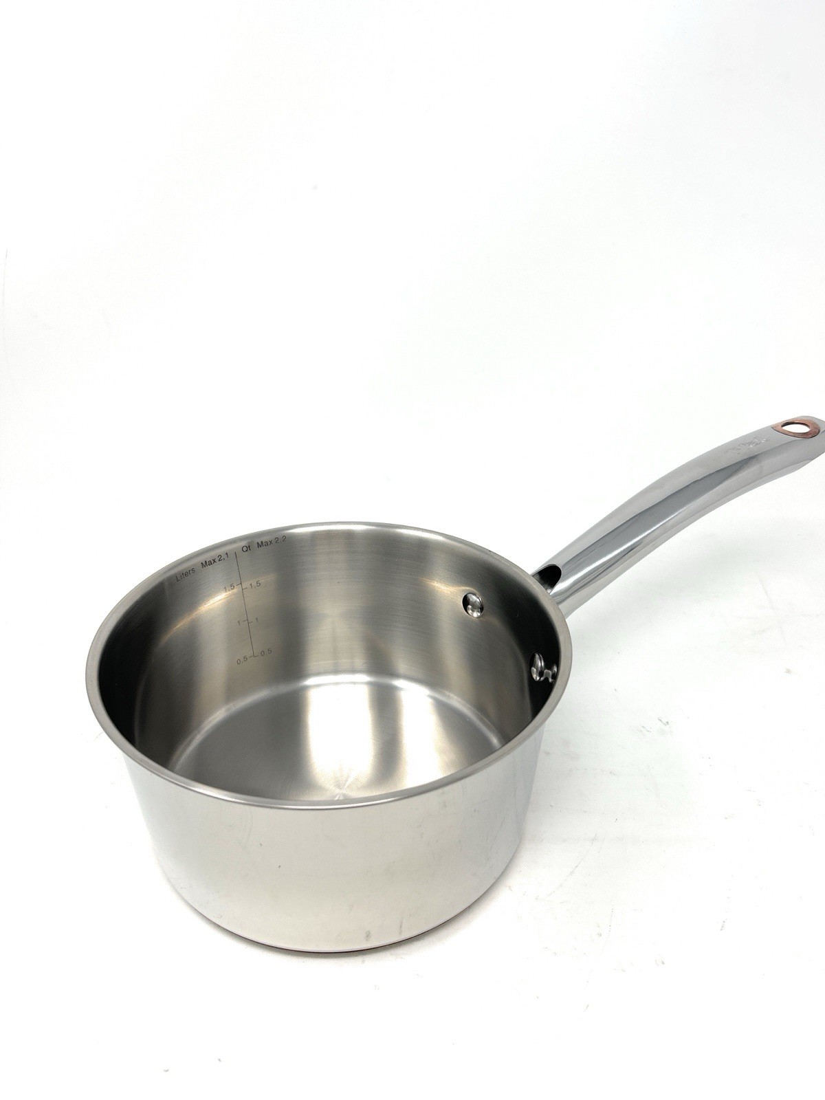 T-Fal Ultimate Stainless Steel Copper Bottom Cookware 12pc Set Induction