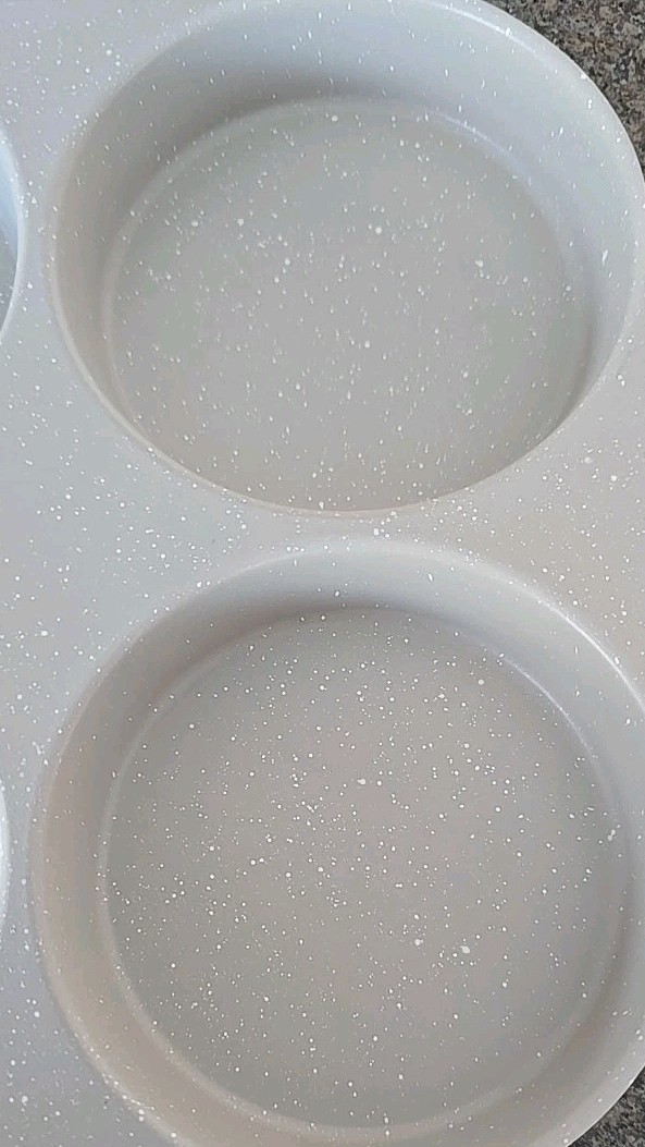 CAROTE ~ 4-EGG PAN ~ Even Heat ~ BEIGE ~ Non-Stick Surface ~ All Stovetops