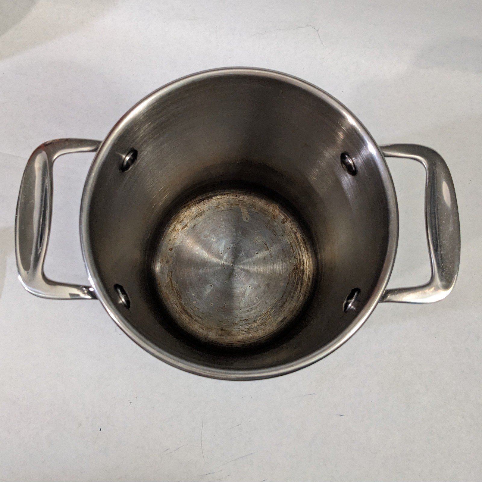 Crate & Barrel Stainless Steel Asparagus Steamer Pot with Basket and Glass Lid