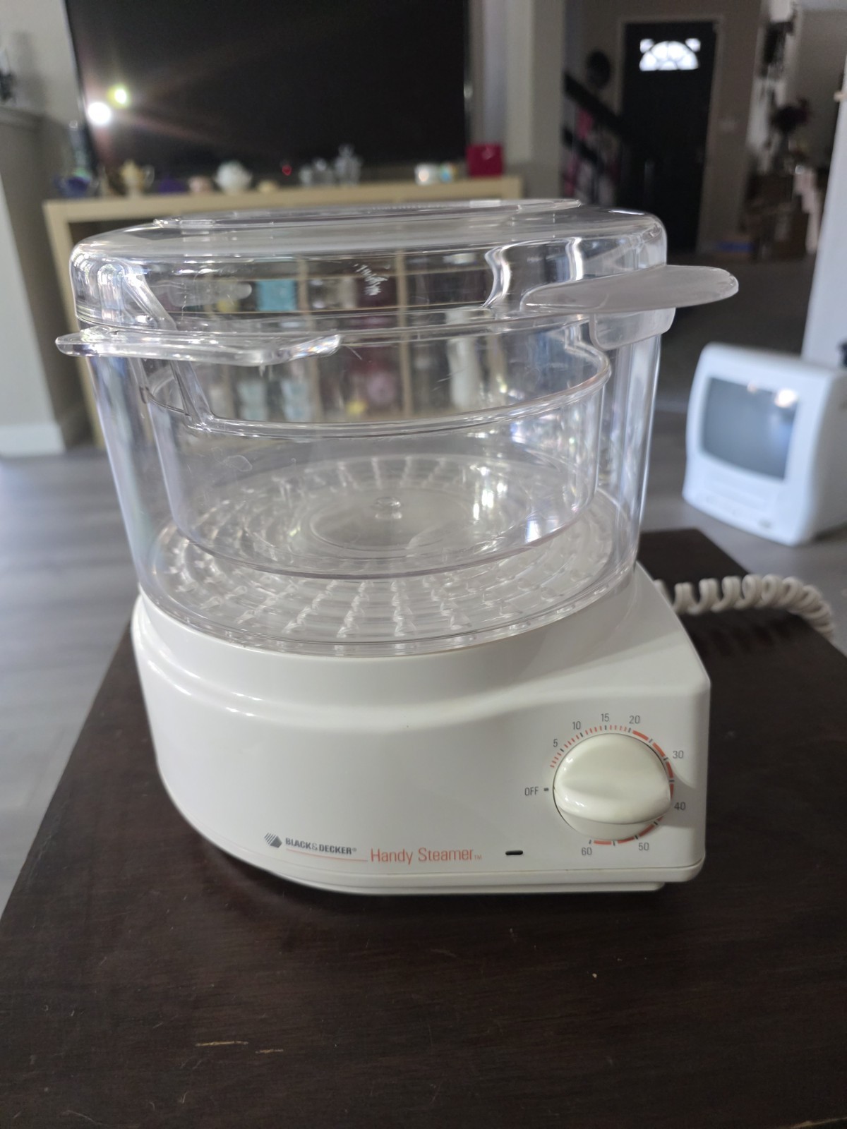 Vintage Black & Decker HS80 Handy Steamer Food Steamer/Rice Cooker Original Box