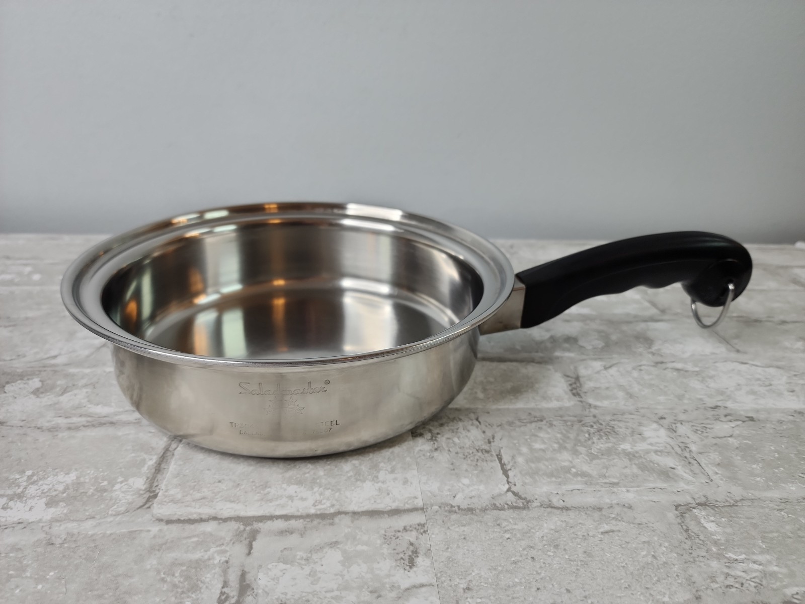 Saladmaster Five Star TP304S Stainless Steel Double Broiler 9″ Skillet Vapo Lid