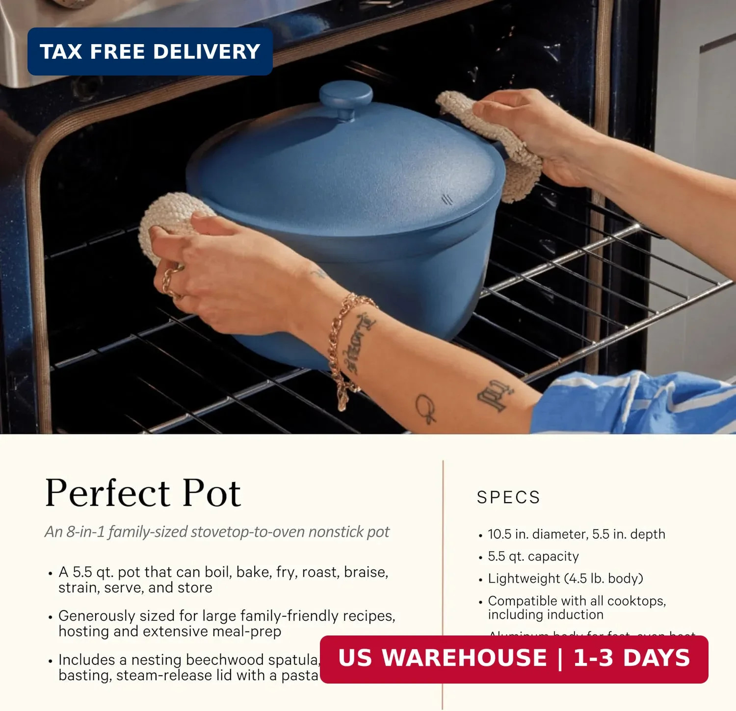 Our Place Cookware Set – 13-Piece Kit Including the Always Pan, Perfect Pot and