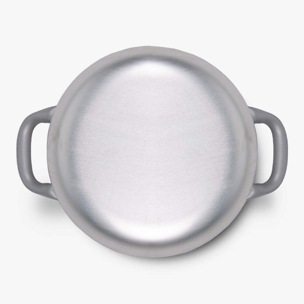 Mamù saucepan with two handles Made in Italy aluminum checkers cookware
