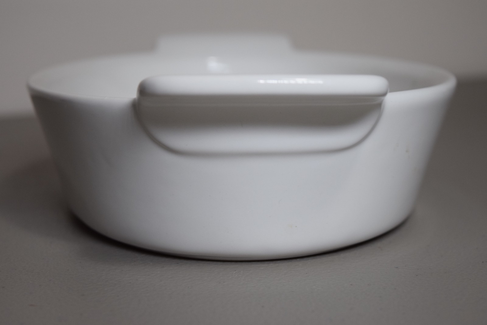 Goodcook 1.5 QT White Double Handle Stoneware Oval Casserole Dish