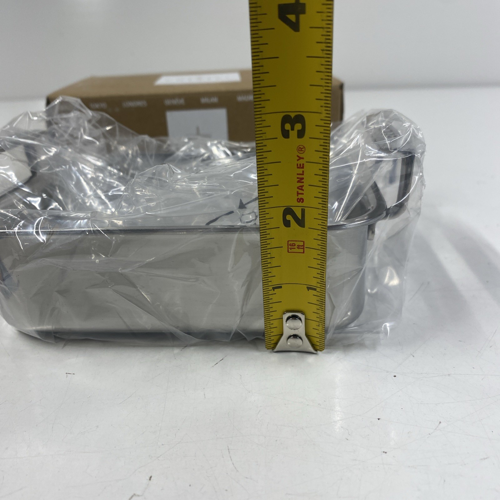 CRISTEL 18/10 Stainless Steel Mini Roasting Pan 3-Ply Roaster 3.9” 10×12 cm NIB