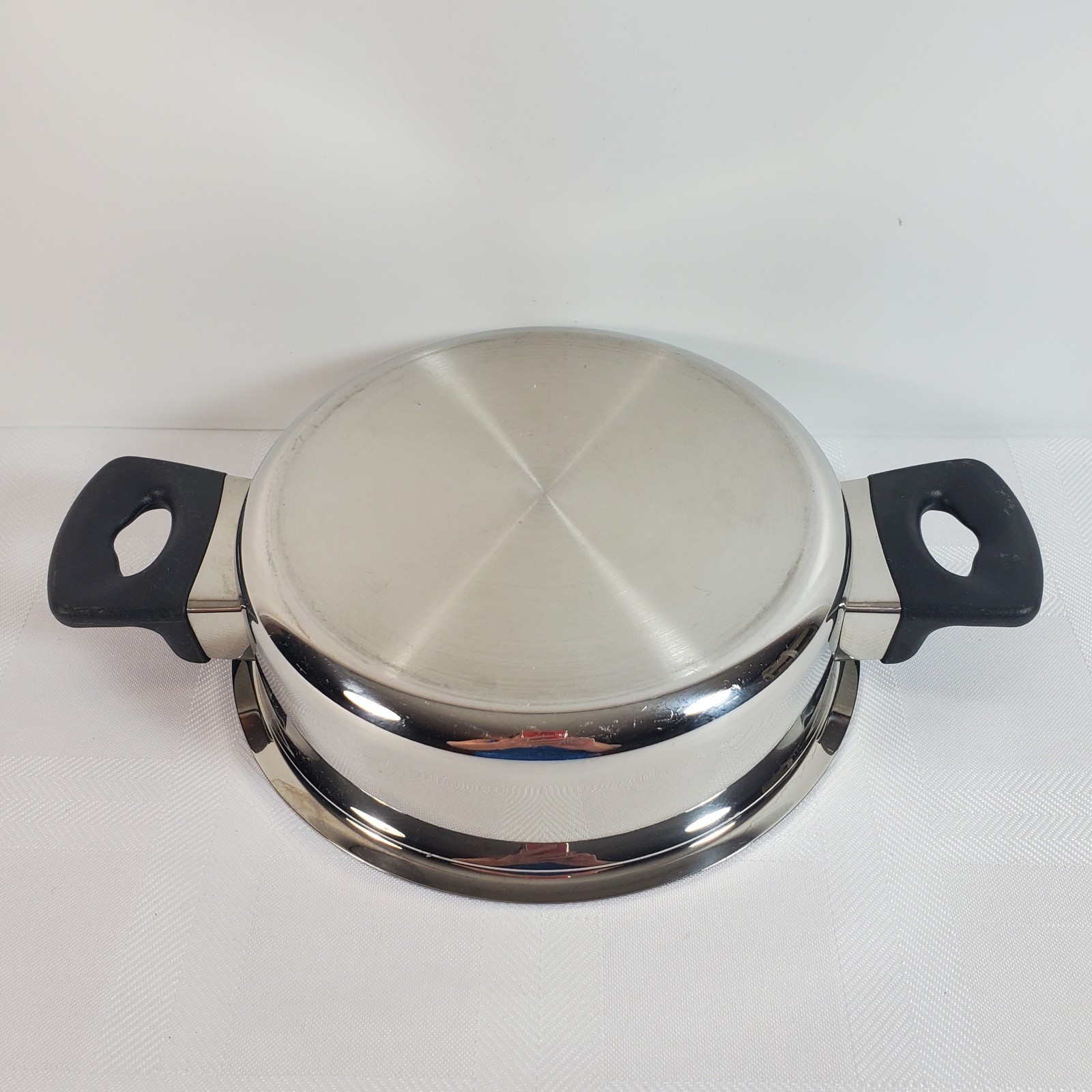 iCook Amway 8″ Dome Lid 18/8 Optitemp Stainless Steel for 1.5 & 3 Quart Pans