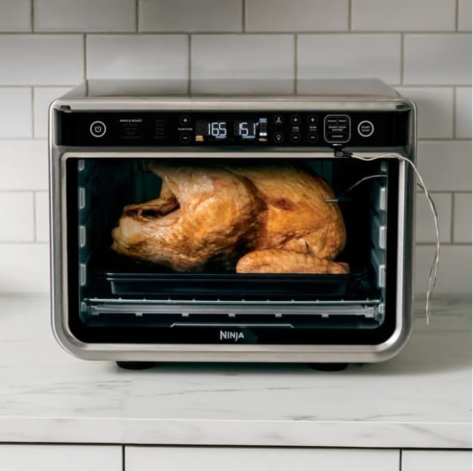 Ninja DT255CO Foodi Smart XL Pro Air Oven, 1800 Watts, True Surround Convection