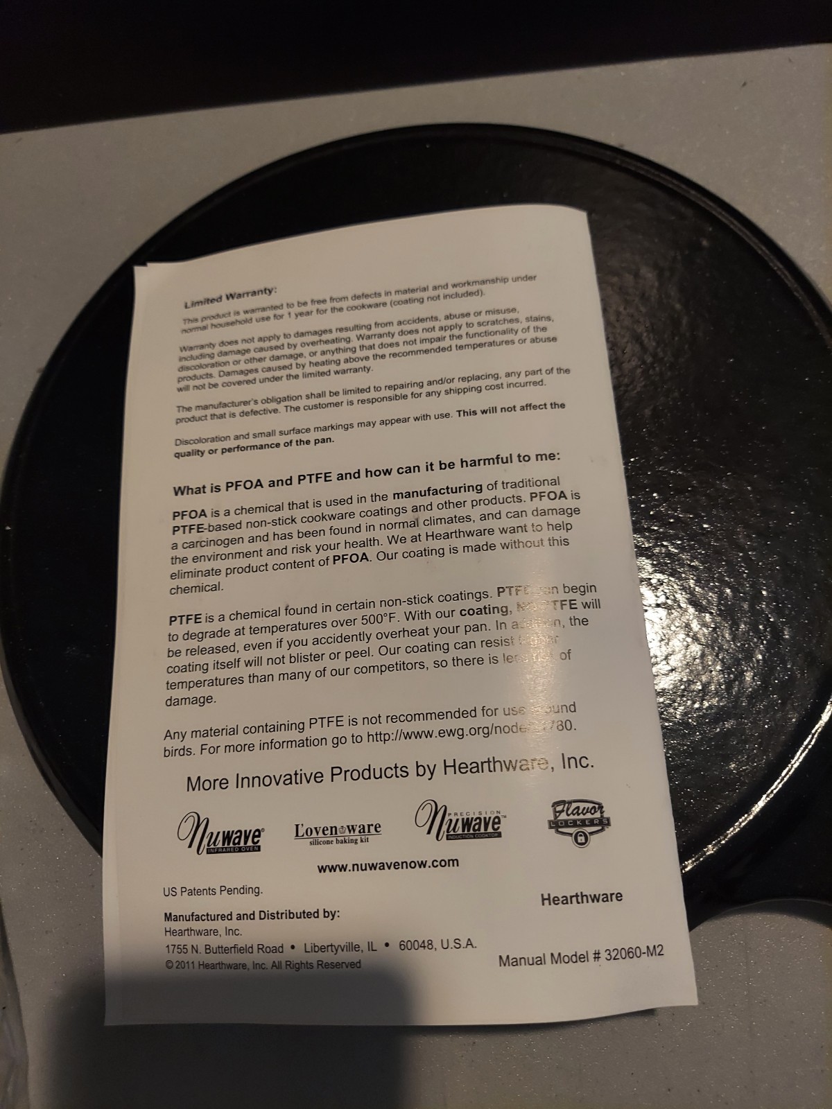 NuWave 2 pcs. Cast Iron Griddle 10.5″ Rd. & Cast Iron Grill #31104A 16.5″L