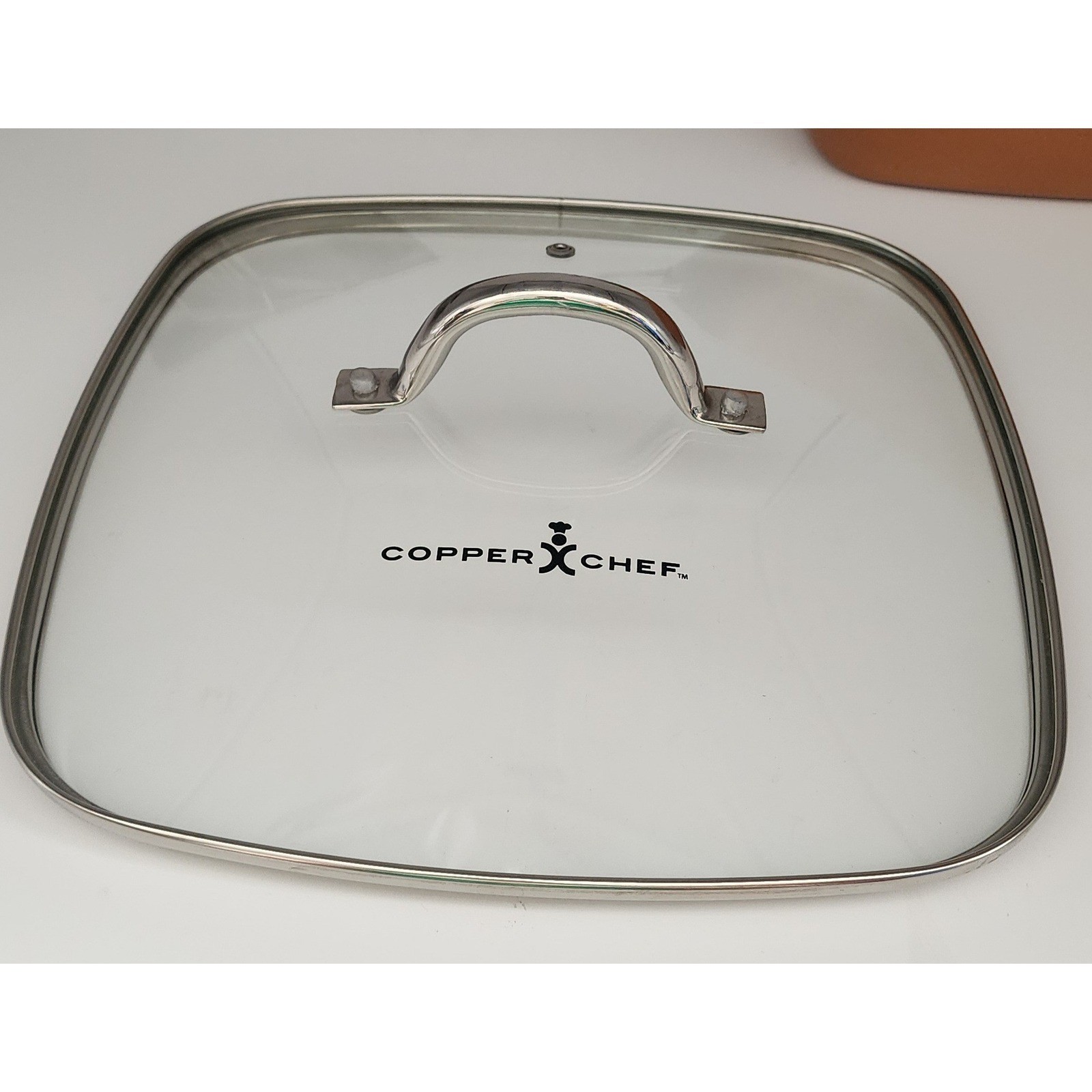Copper Chef 6.7 Qt Square Pan Set 5pc Non-Stick Induction Cookware Panini Press