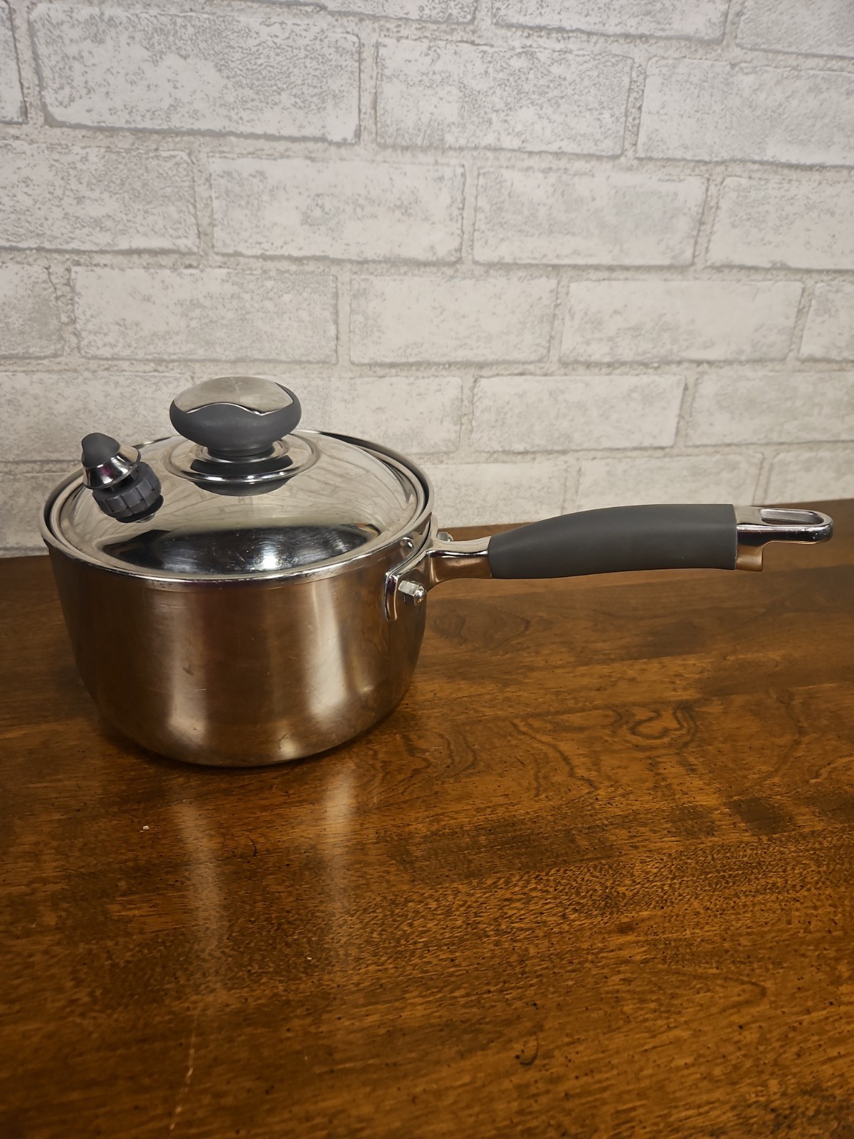 Royal Prestige T304 Surgical Stainless Steel 2 Qt Saucepan Pot/Lid 9 PLY -Italy-