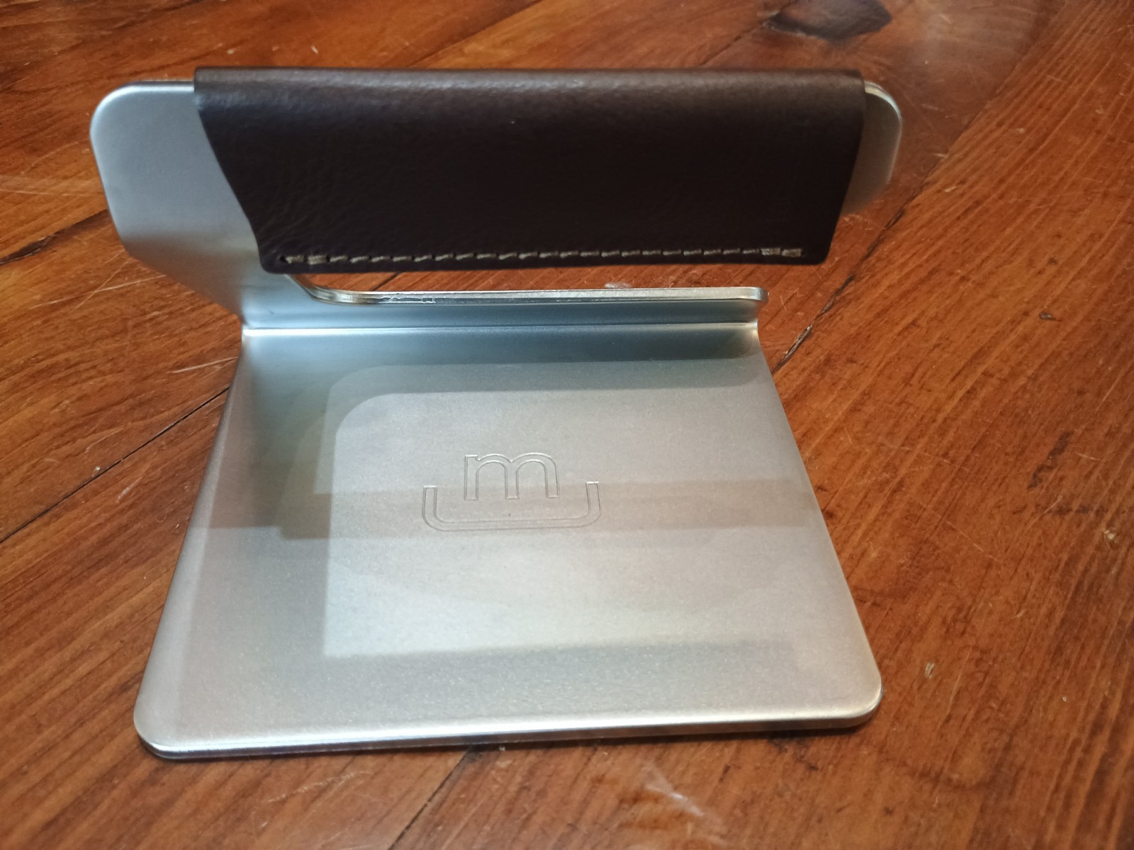Made In Cookware – Stainless Steel Grill Press Removable Leather Handle Made-In