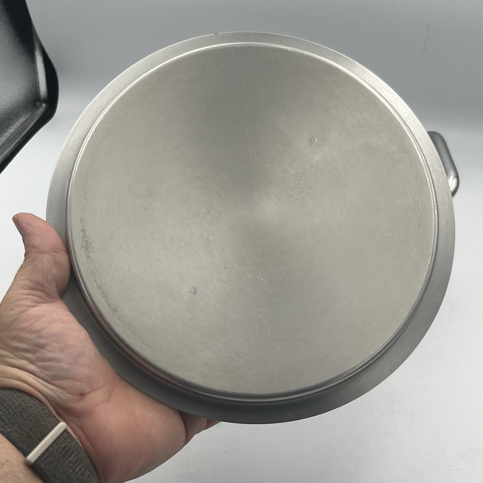 PIAZZA INOX Effepi 4qt Stainless Soup Pot with Handles and Lid Made in Italy