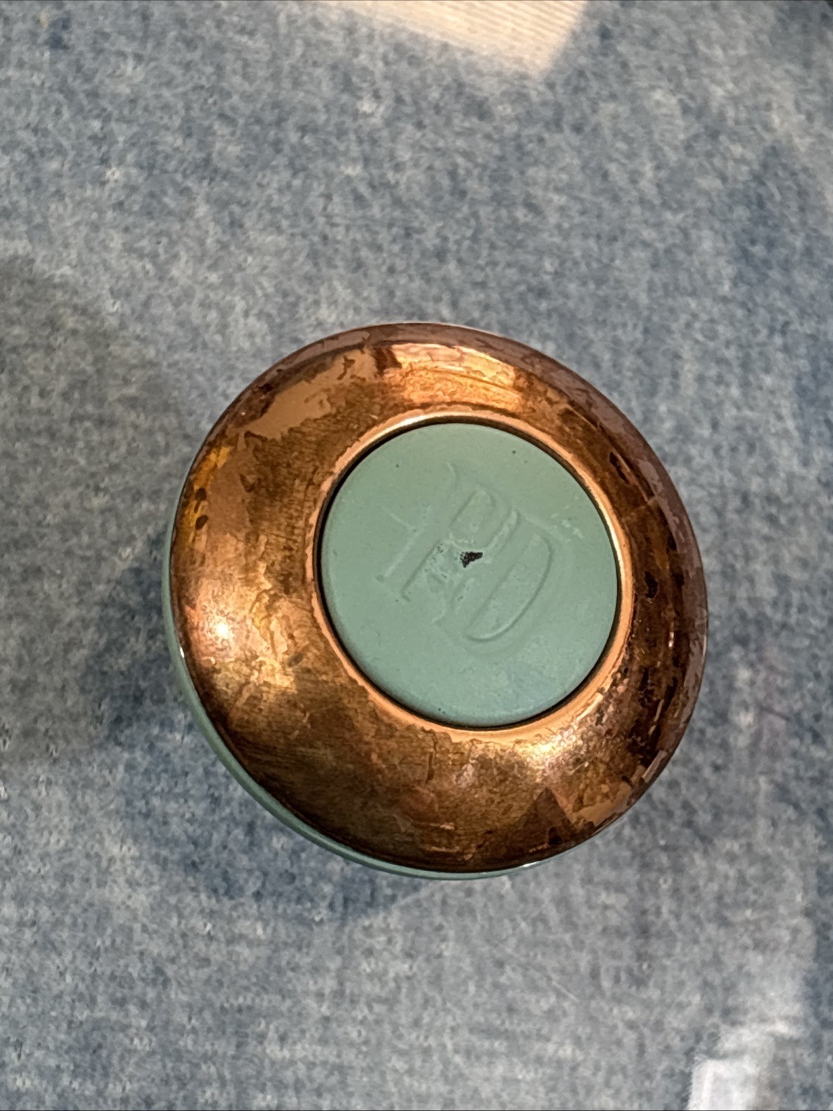 PD Paula Dean Pot Pan Clear Glass Lid 9-1/2” GREEN KNOB Handle Replacement