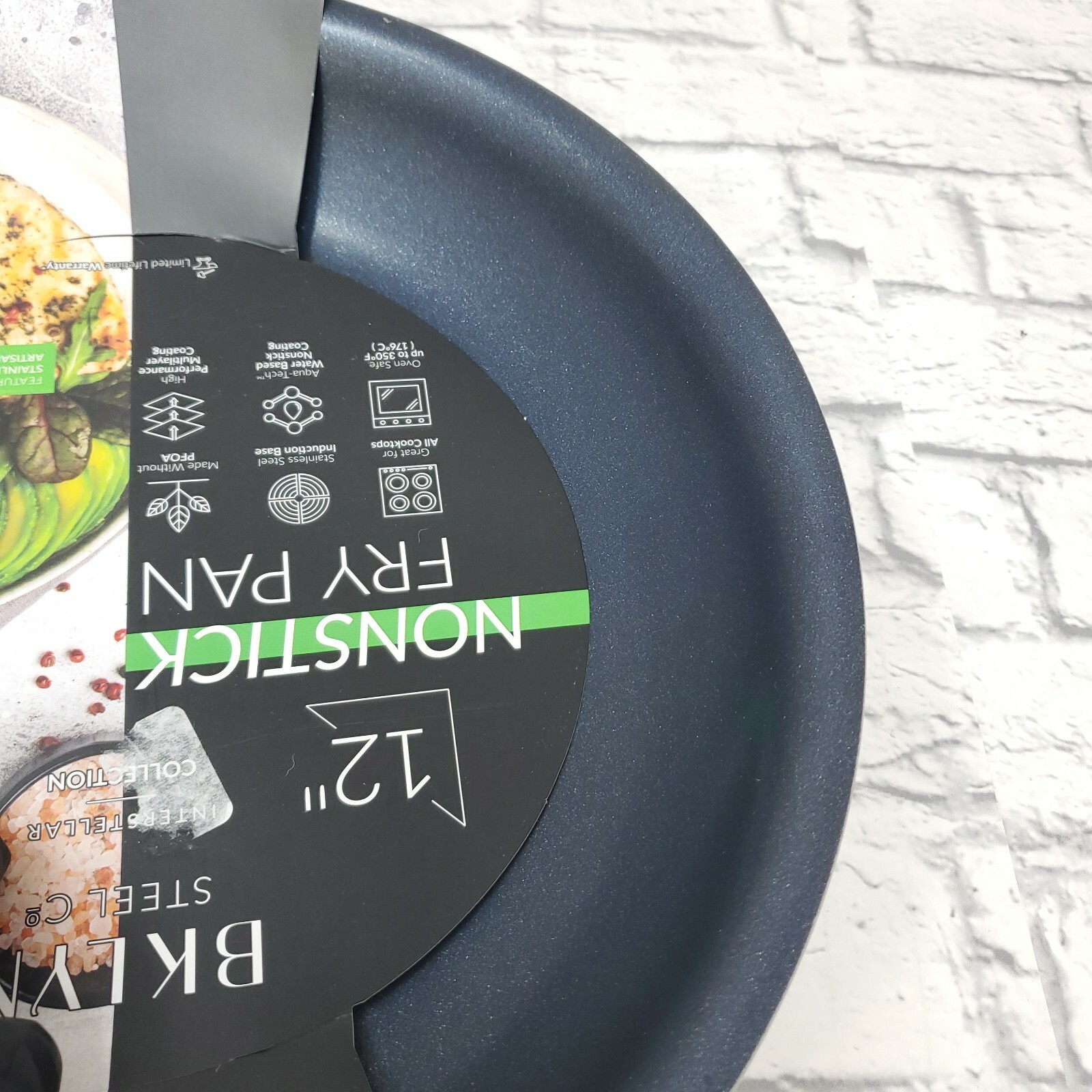 Brooklyn Steel Co. Interstellar Flared Sparkle Cookware Aluminum Fry Pan 12″