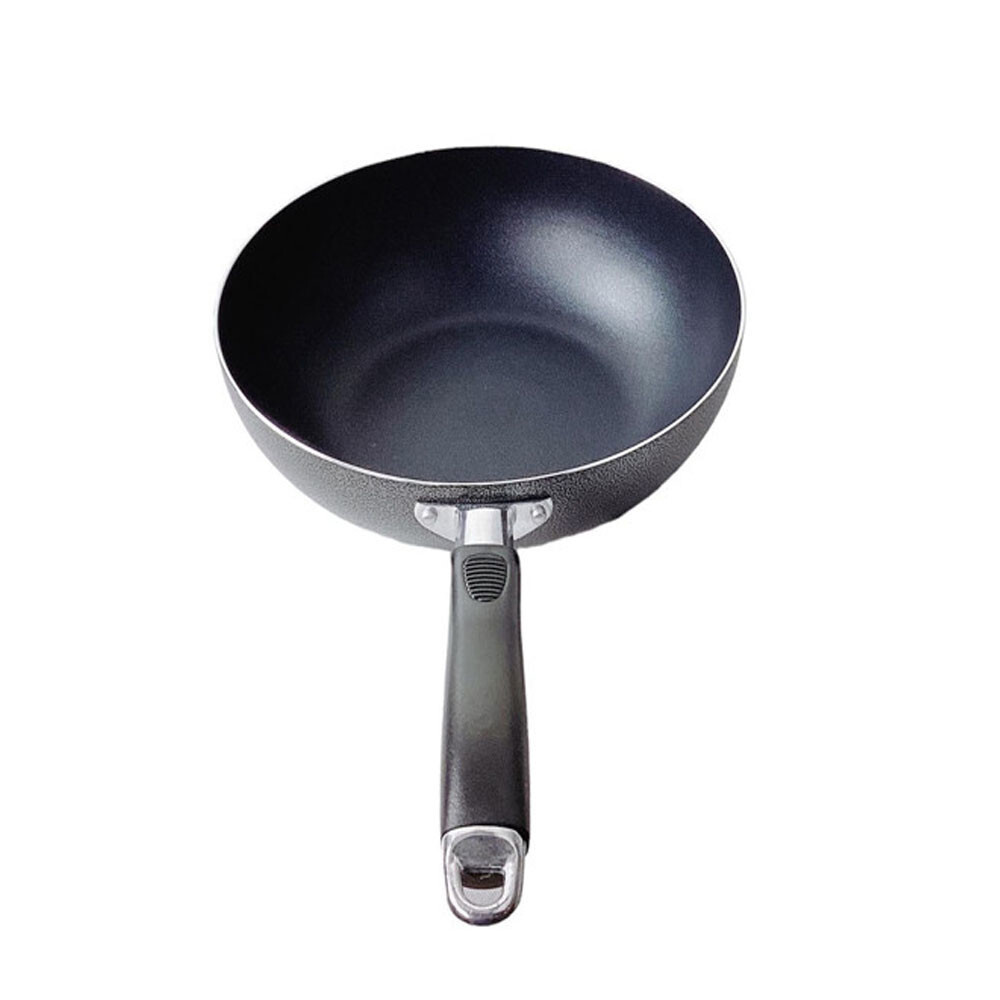 Nonstick Coating Deep Frying Pan Saute Pan with Lid, 10″ Fry Pan, Plastic Handle