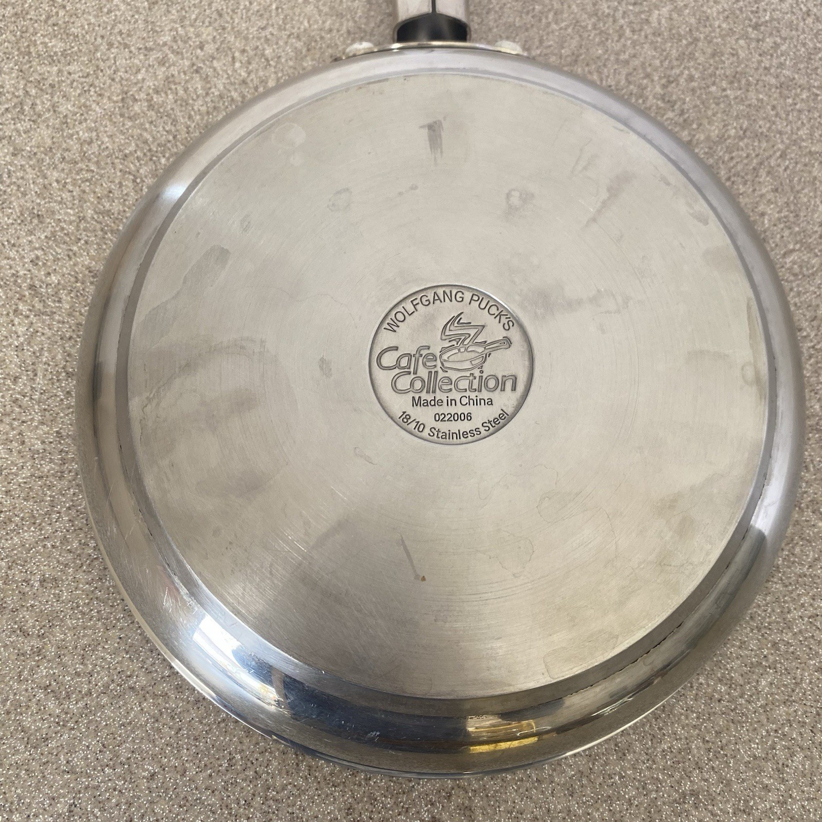 Wolfgang Puck 5 Piece Cookware Stainless Steel Set Cookware Pots Pans 18/10