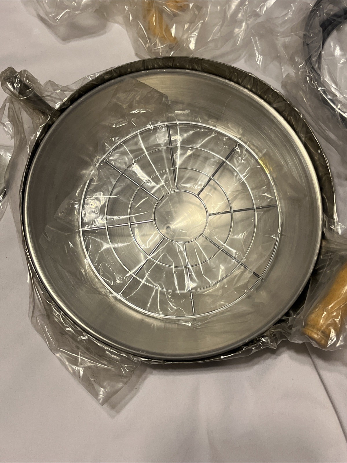 NEW Wok For Two In Box Rowoco Vintage 1986 7 Piece Set