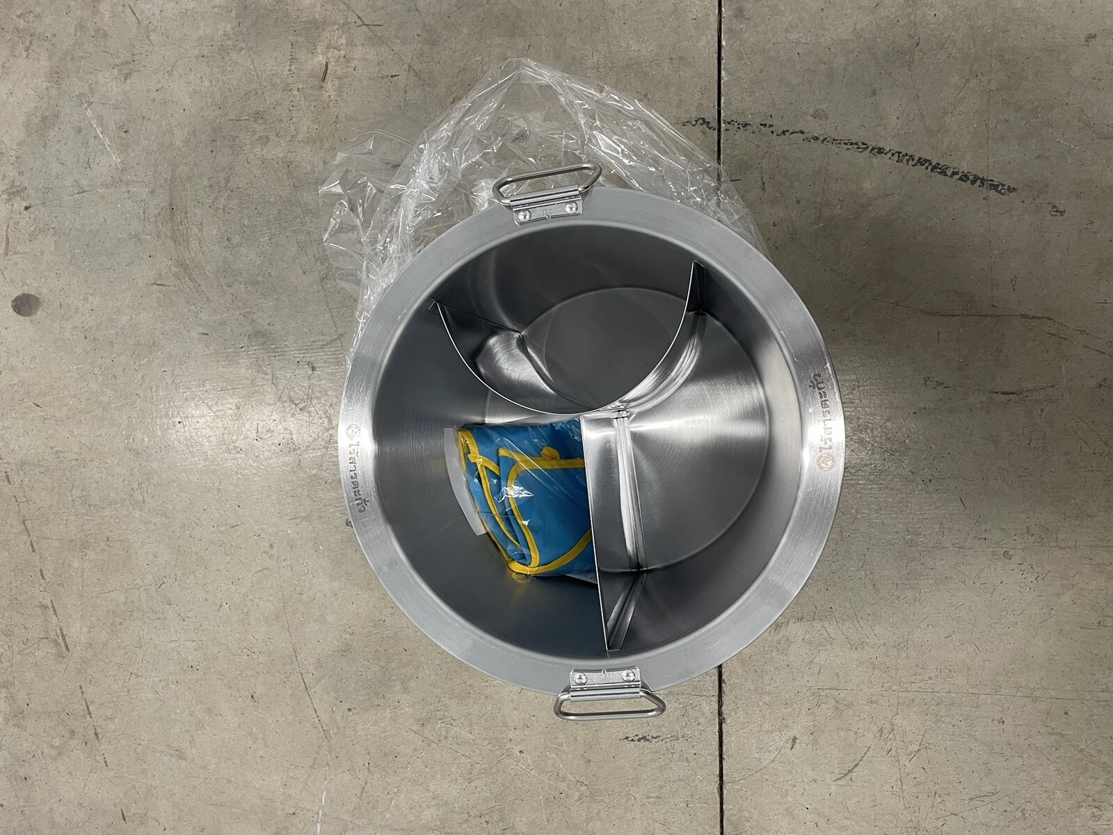 Zebra Brand Commercial Marine Grade Stainless Steel Stock Pot