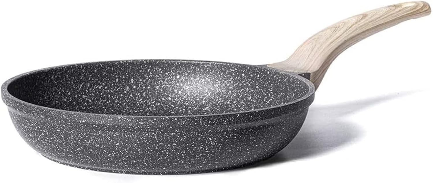 Eco-Friendly Nonstick Frying Pan, 8-Inch Classic Granite for Healthier Cooking