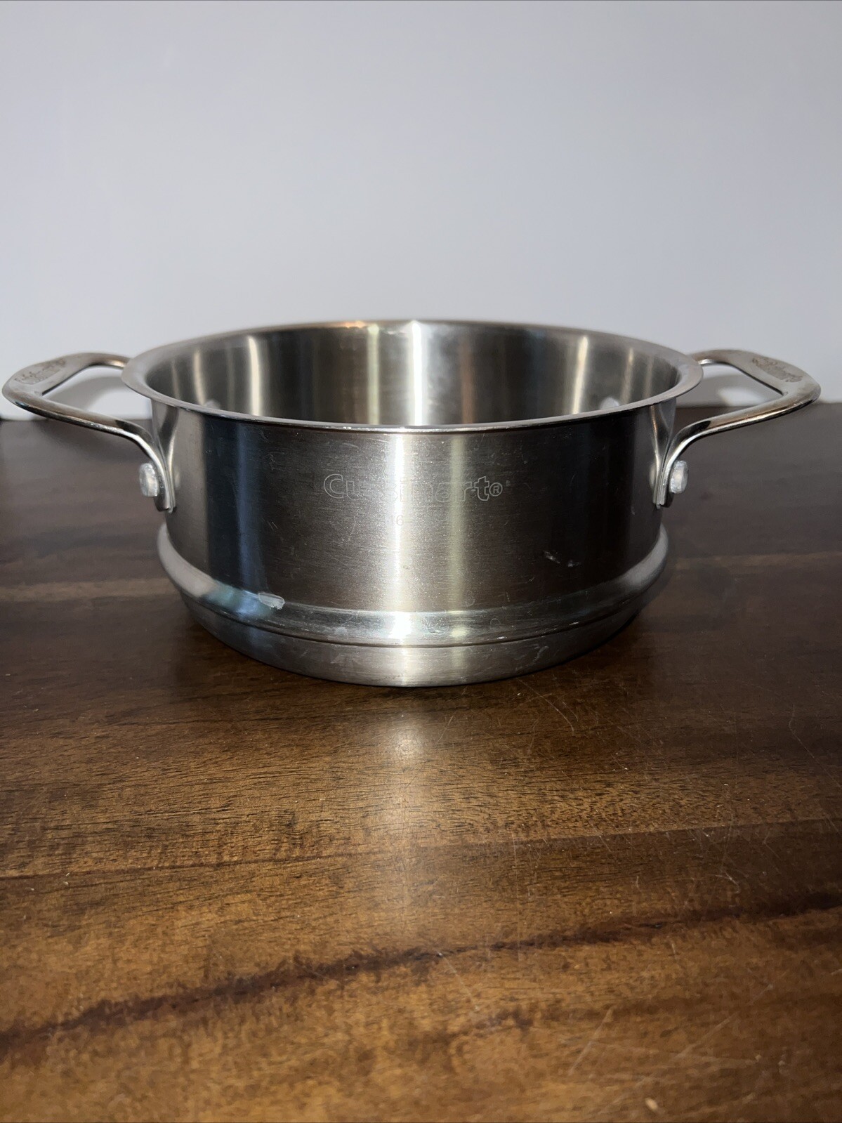 Cuisinart 6116-18S Steamer Insert with Side Handles Fits 7″ Pot