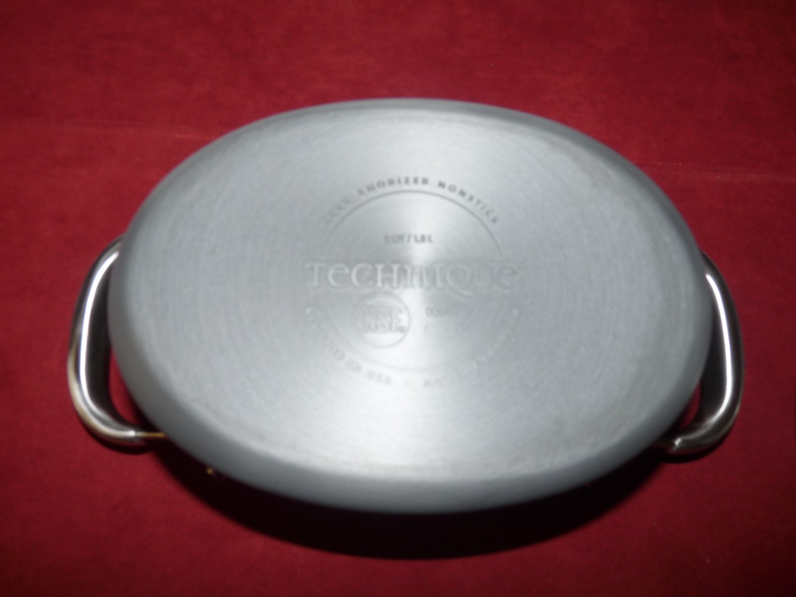 FOUR TECHNIQUE POTS / PANS WITH LIDS – HARD ANODIZED NONSTICK COOKWARE