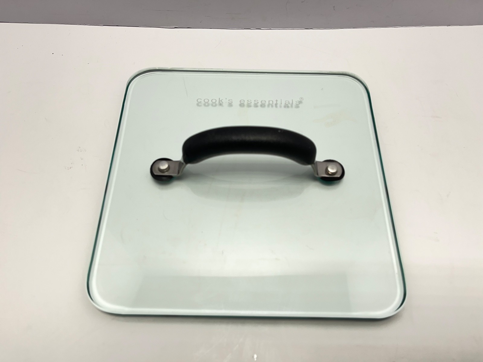 Cook’s Essentials Glass Lid Square 7.5″ x 7.5″ Replacement Cover w/ Handle