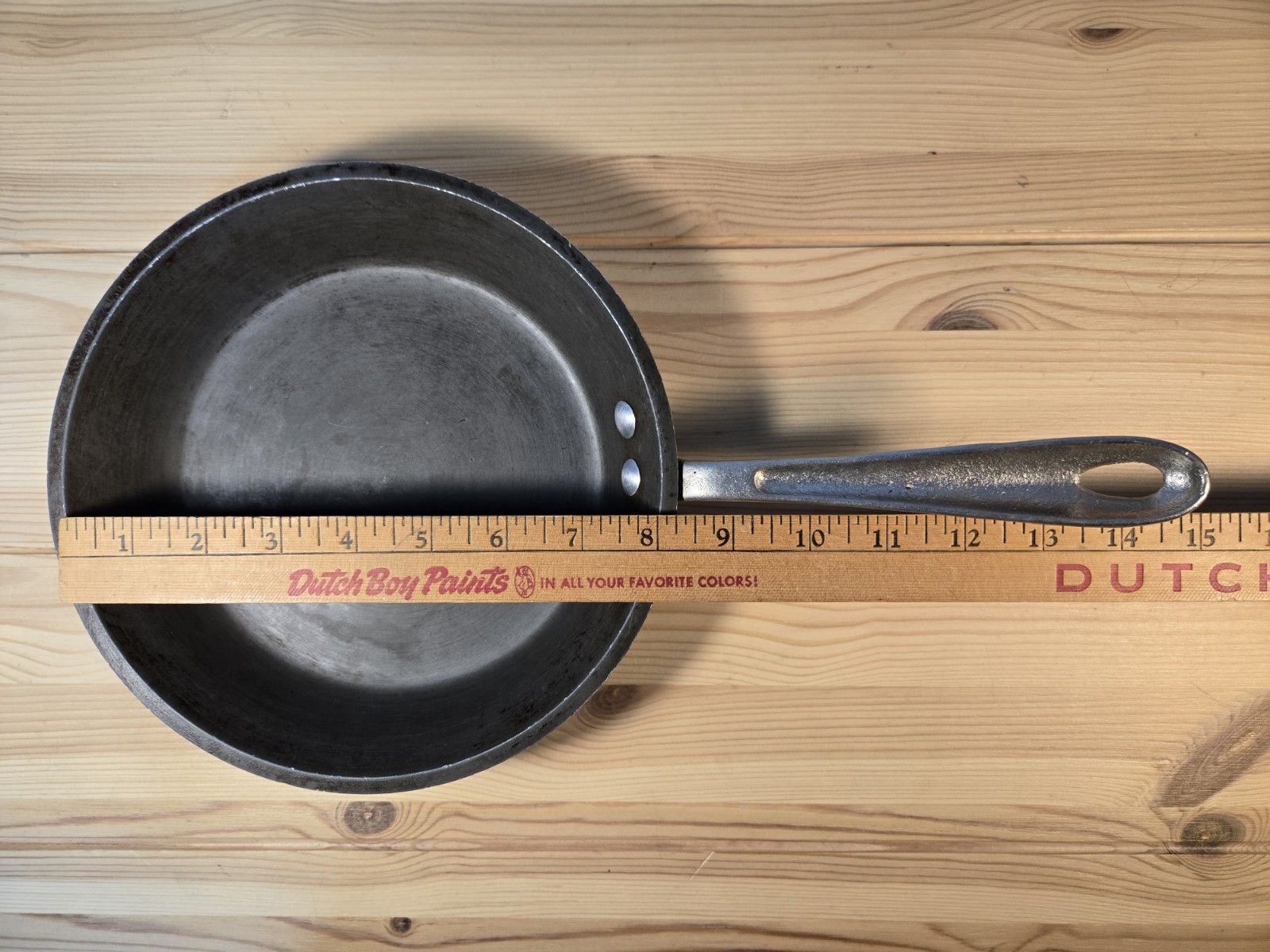 Lot 2 Vintage Meyer Professional Hard-Anodized Pan Commercial Cookware Hong Kong