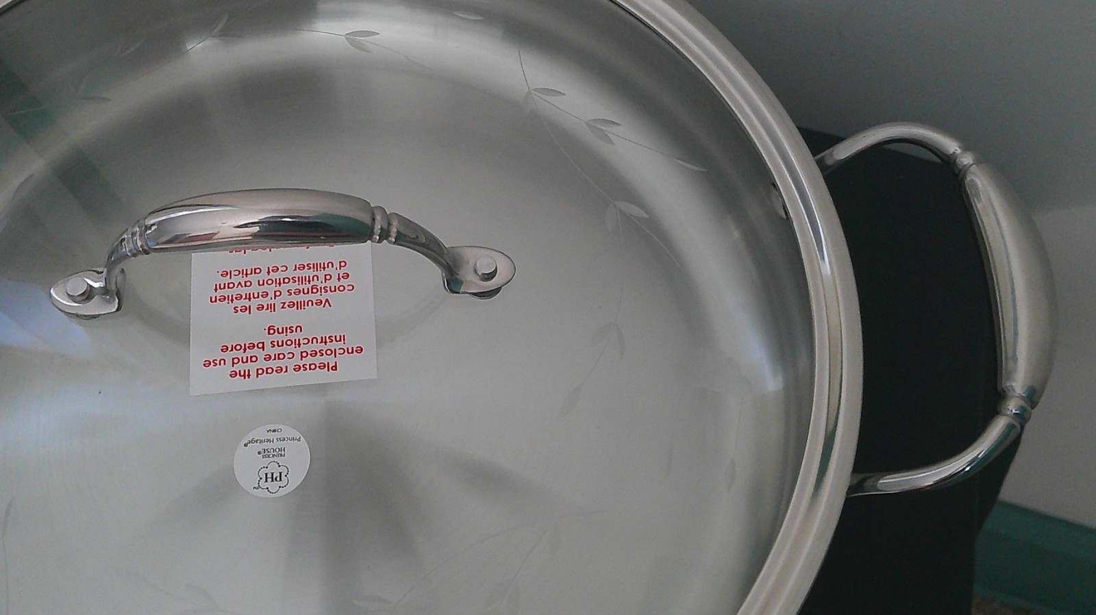 PRINCESS House HERITAGE® TRI-PLY STAINLESS STEEL 13″ Skillet Saute pan NIB