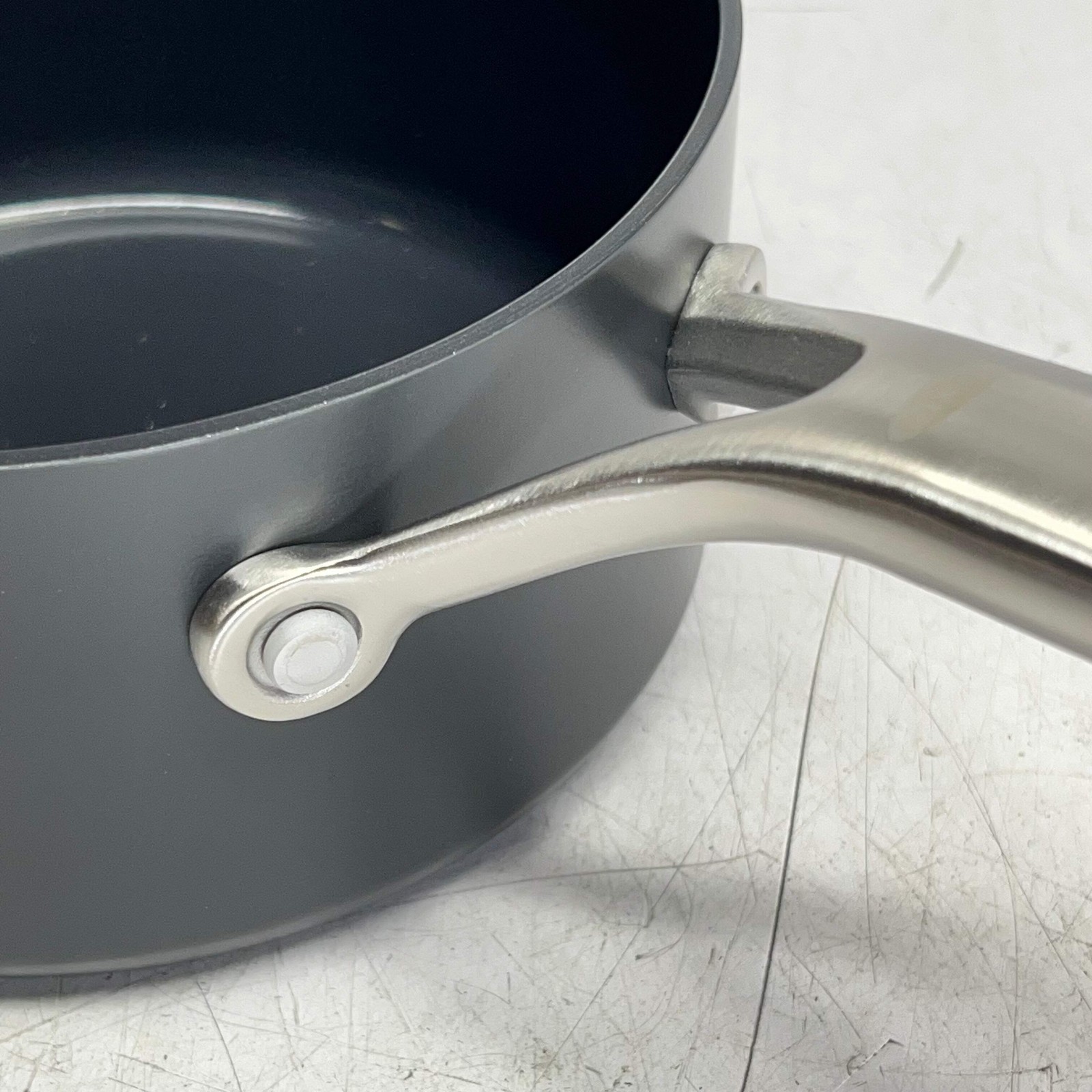 OXO (4 PIECE) Professional Ceramic Non-stick Sauce Pan Set 2.3qt – 1.7qt Black