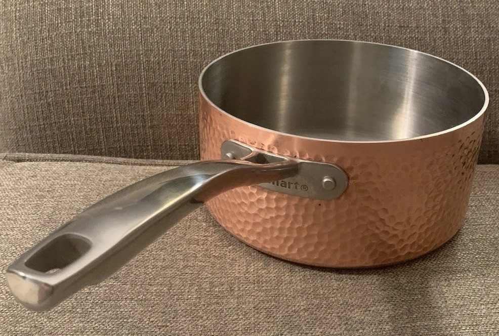 Cuinsinart, Hammered Copper, 3 Quart Saucepan, Model # HCTP193-20