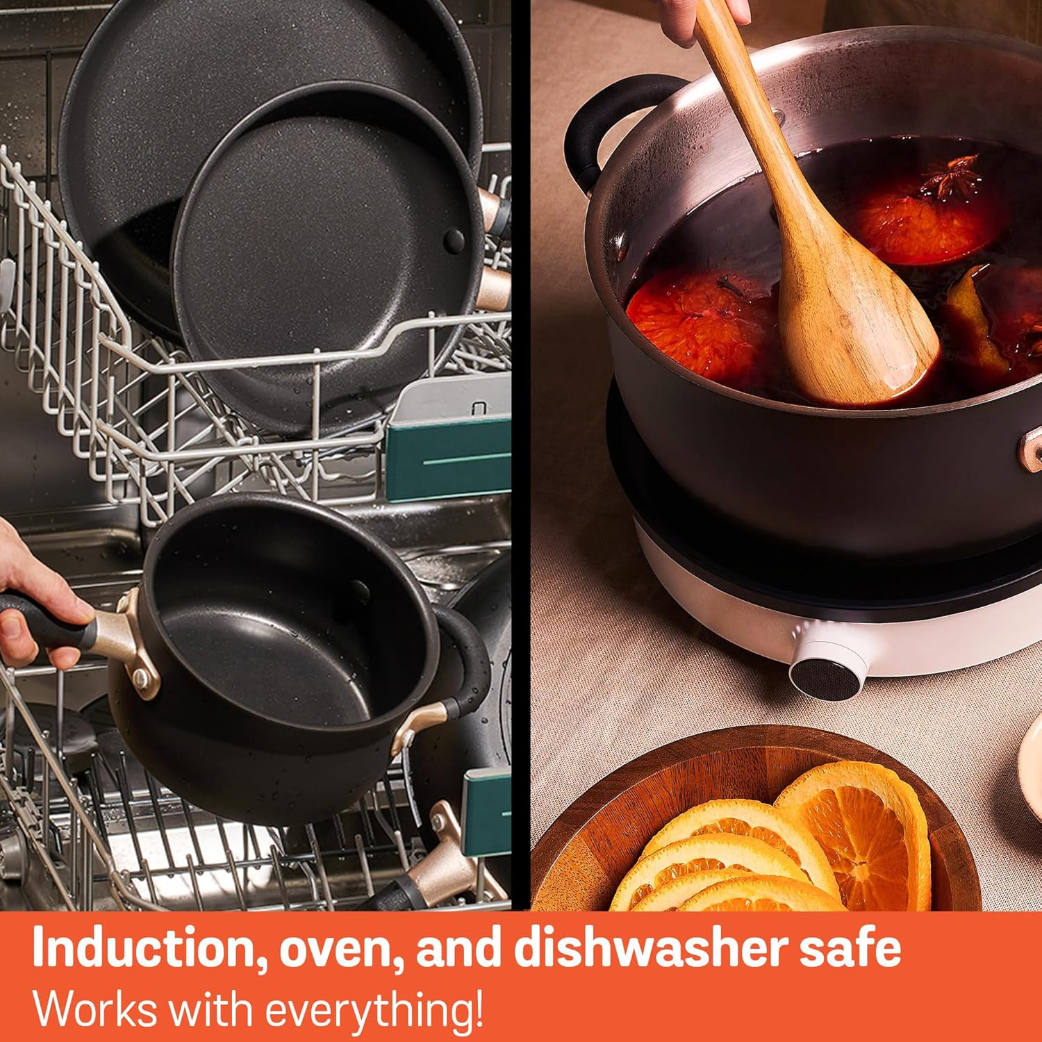 Meyer Stainless Steel Medium Stockpot | 6.5 Quart Stock Pot | Induction Pot | Di