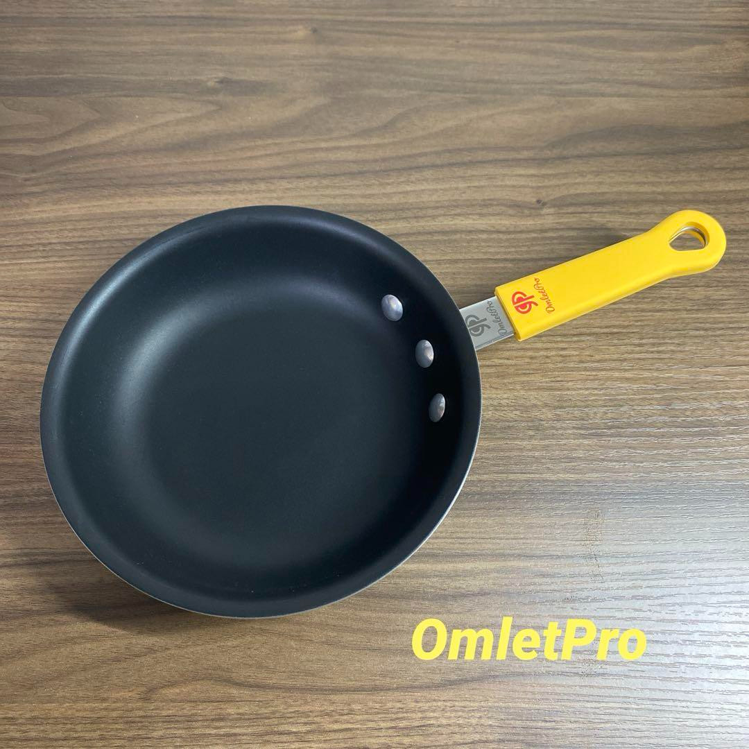 OmletPro Pan 18cm Non Stick Frying Pan DAIKIN fluororesin Coating Gas NEW Japan