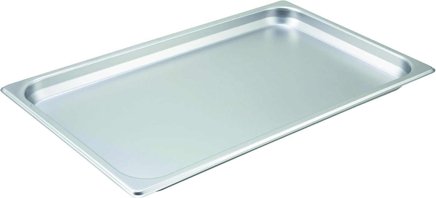 High-Quality Rectangular Steam Table Pan – 1.25-Inch Deep, Anti-Jamming Design