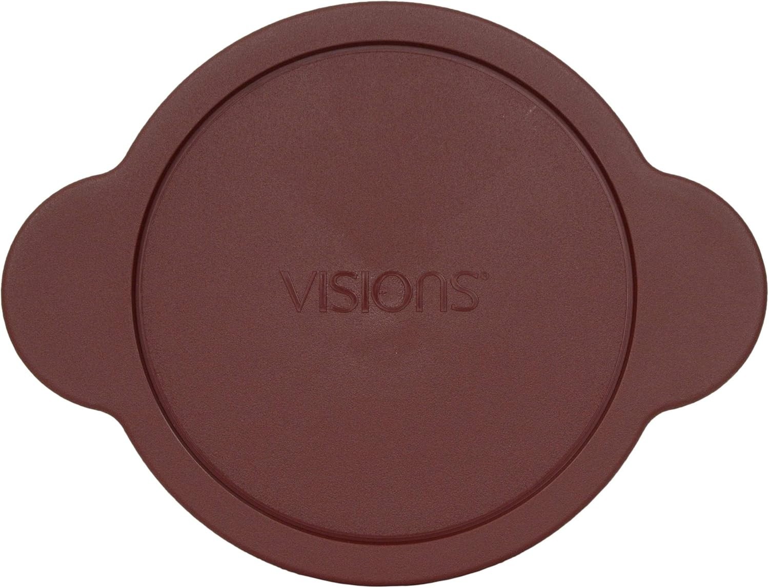Corningware Visions CM 125-PC 1.25L Cranberry Red Plastic Lid for Glass Dish