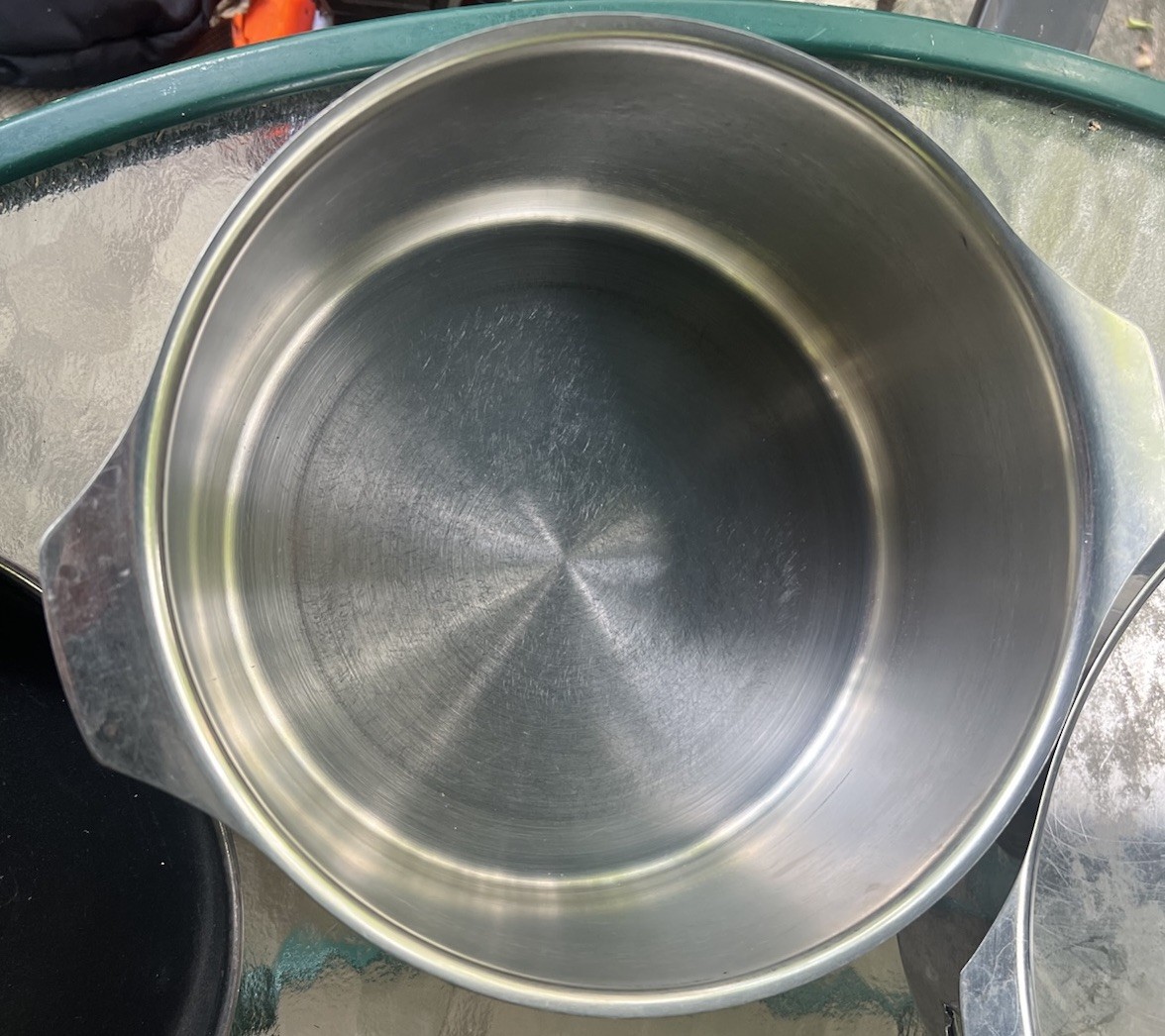 TRIPLINOX 11 Piece Pots Pan Removable Handles 18/10 Stainless Steel France 1 Lid