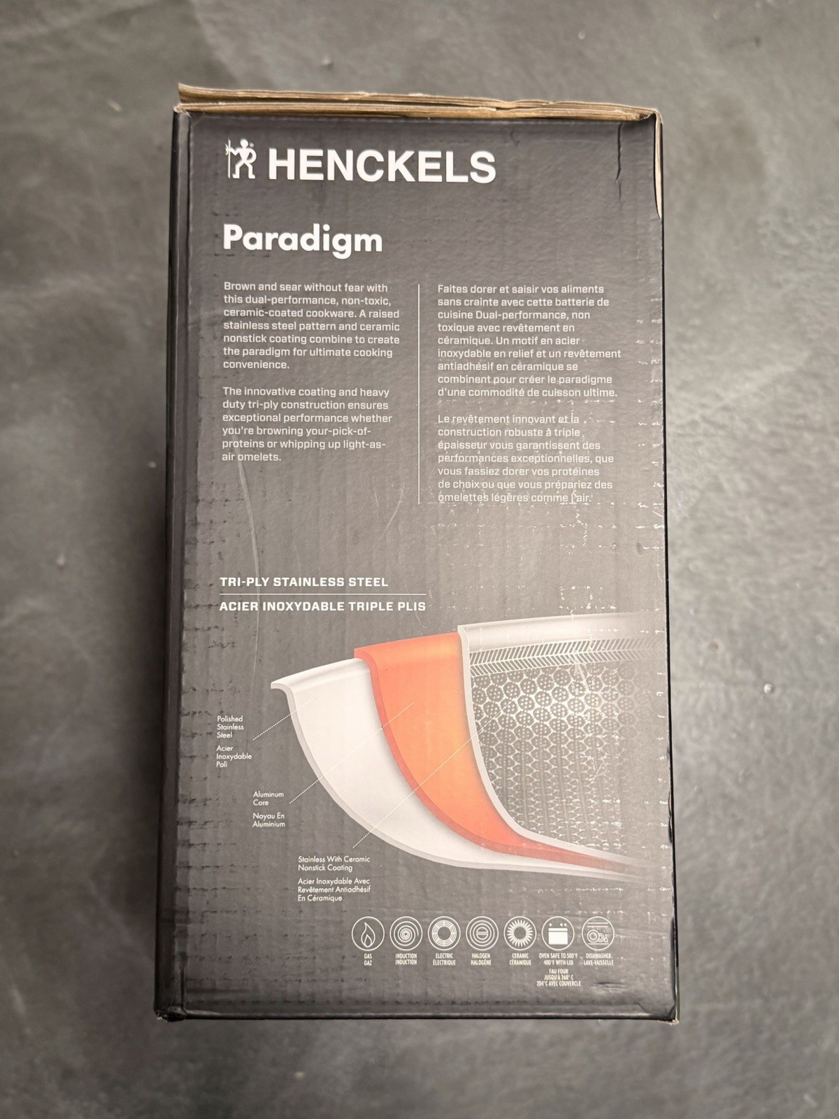 Henckels 6 Piece Paradigm Hybrid Ceramic Nonstick Cookware Set